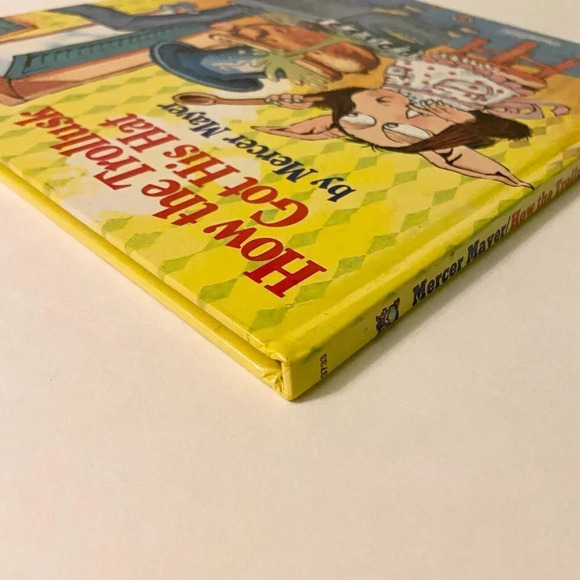 Vtg 1979 How  Trollusks Got His Hat by Mercer Mayer Golden HC - Picture 5 of 15